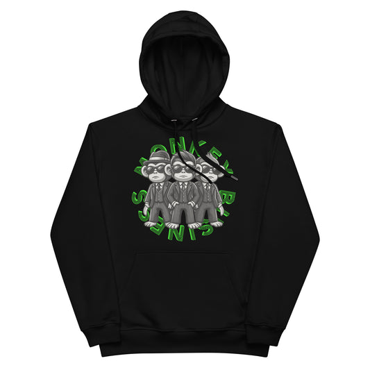 MB Greyed Out Hoodie Green