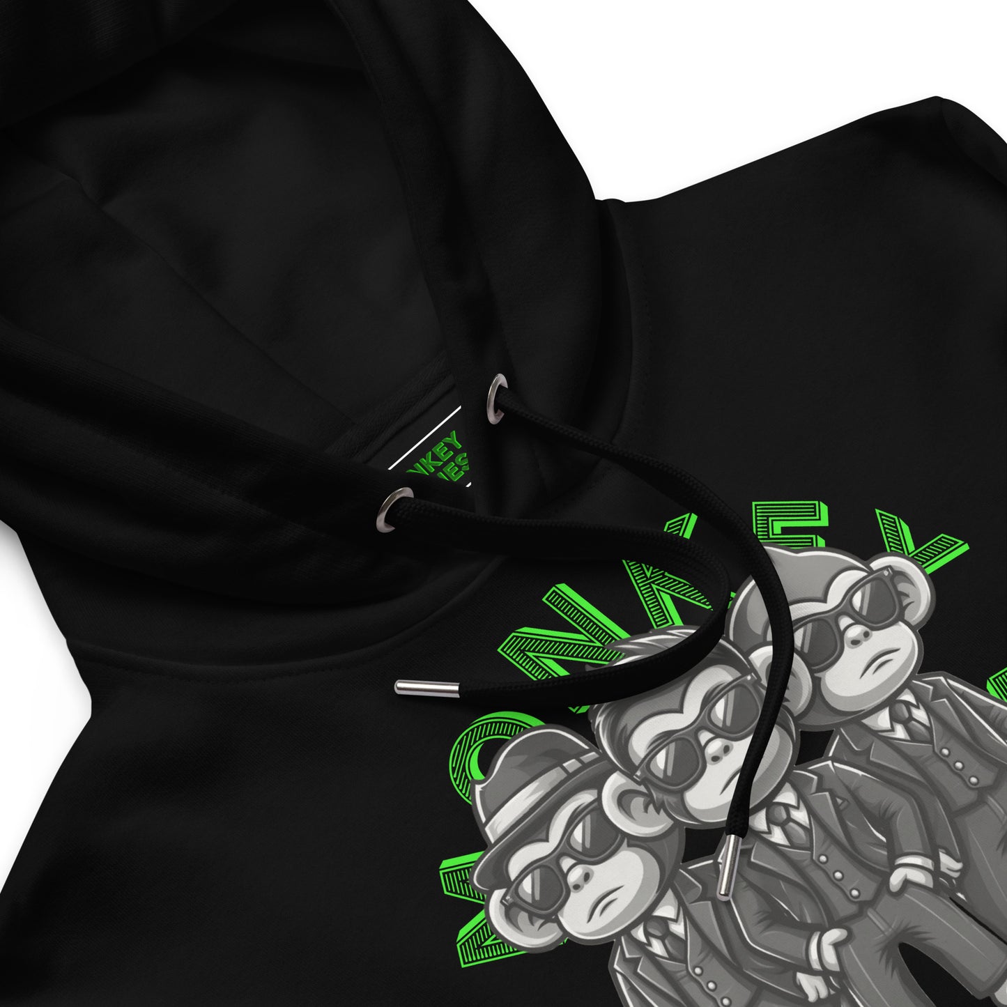 MB Greyed Out Hoodie Green