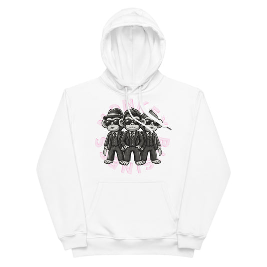 MB Greyed Out Hoodie Pink